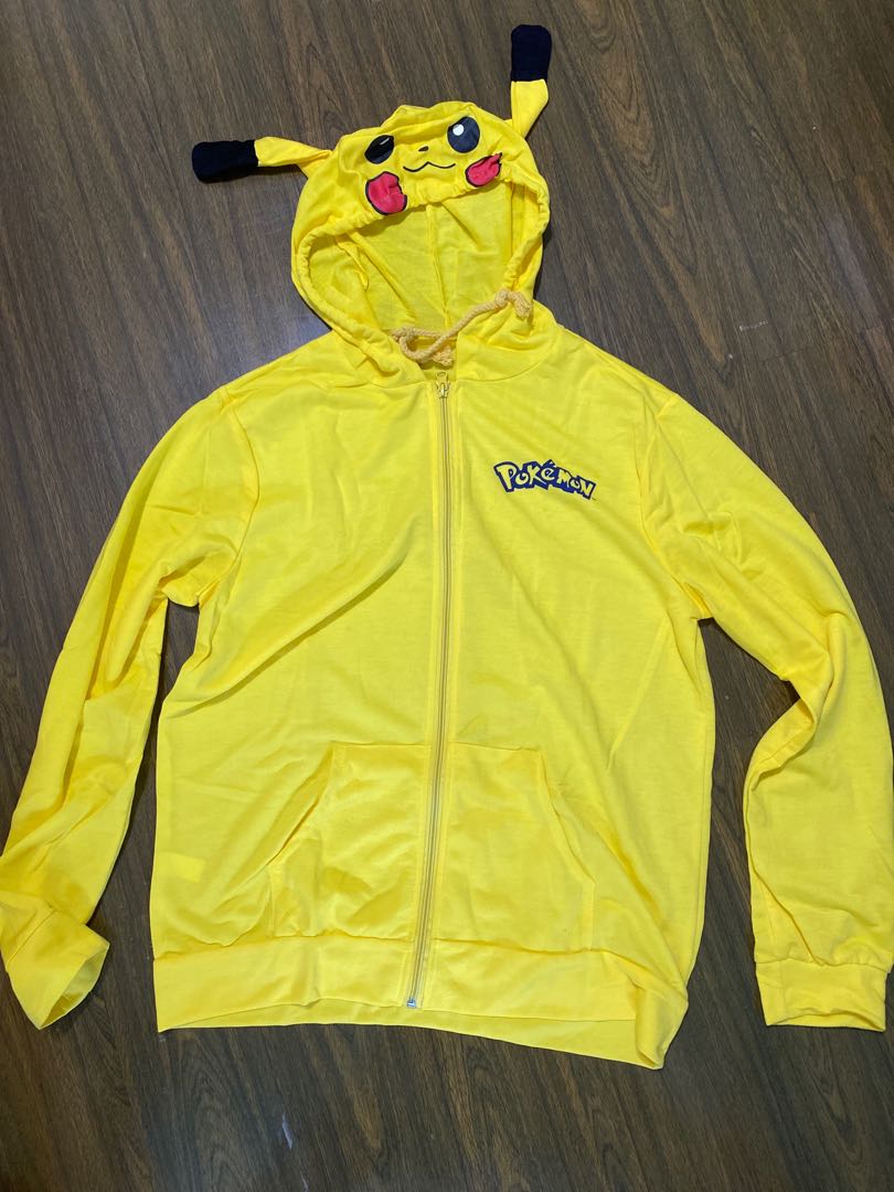 Pokemon Pikachu jacket, Men's Fashion, Coats, Jackets and Outerwear on ...
