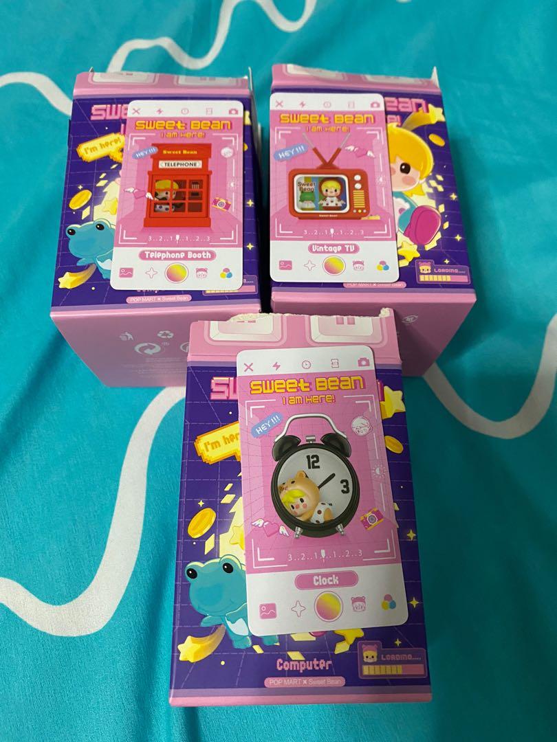 Pop mart sweet bean I am here series, Hobbies & Toys, Toys & Games on