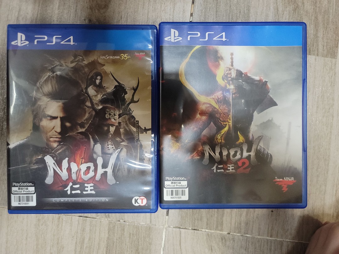 PS4 仁王complete edition and 仁王2 中英文版, 電子遊戲, 電子遊戲