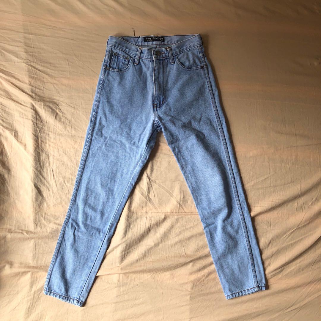 Punny Jeans High Waist Denim Jeans 