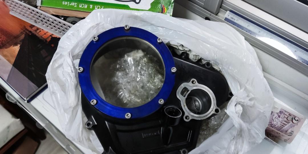 Clear clutch cover r15 cheap