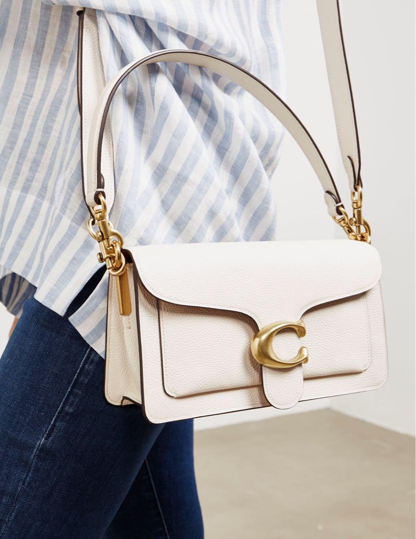 Coach shop white tabby