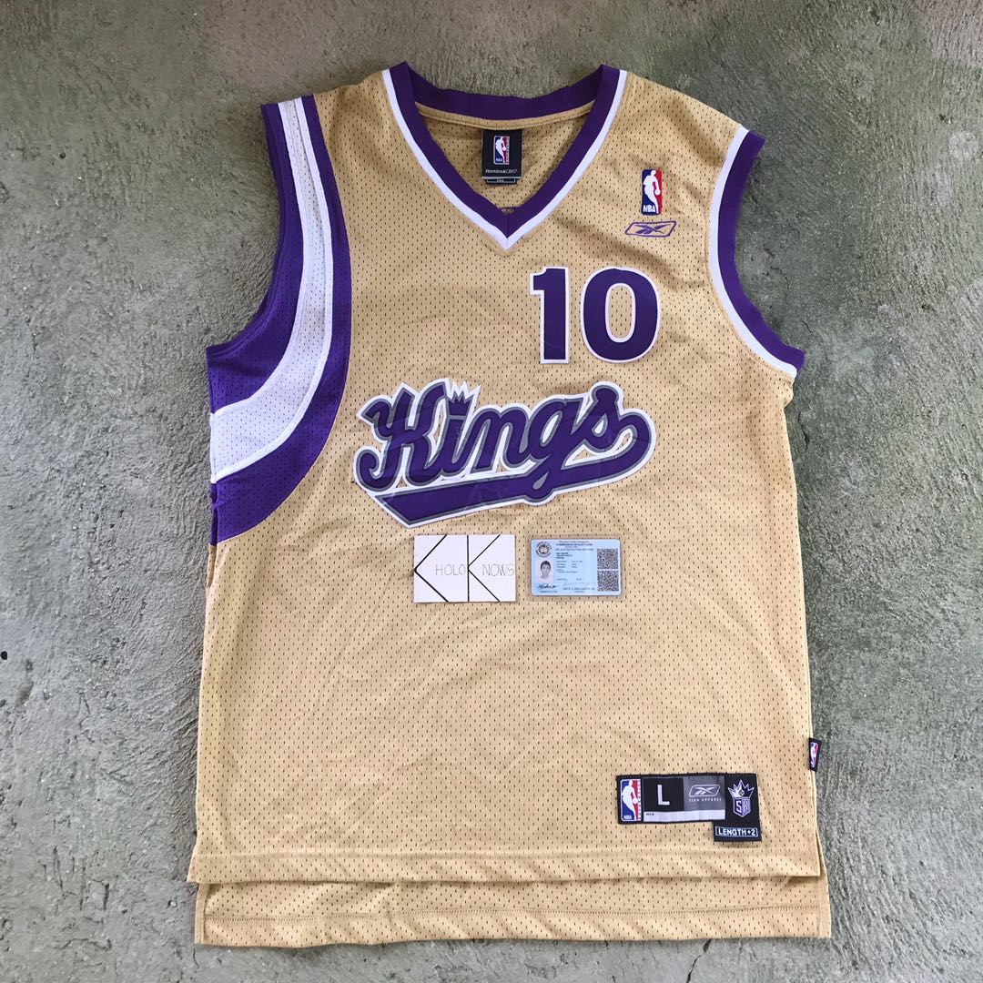 SACRAMENTO KINGS MIKE BIBBY REEBOK SWINGMAN NBA BASKETBALL JERSEY