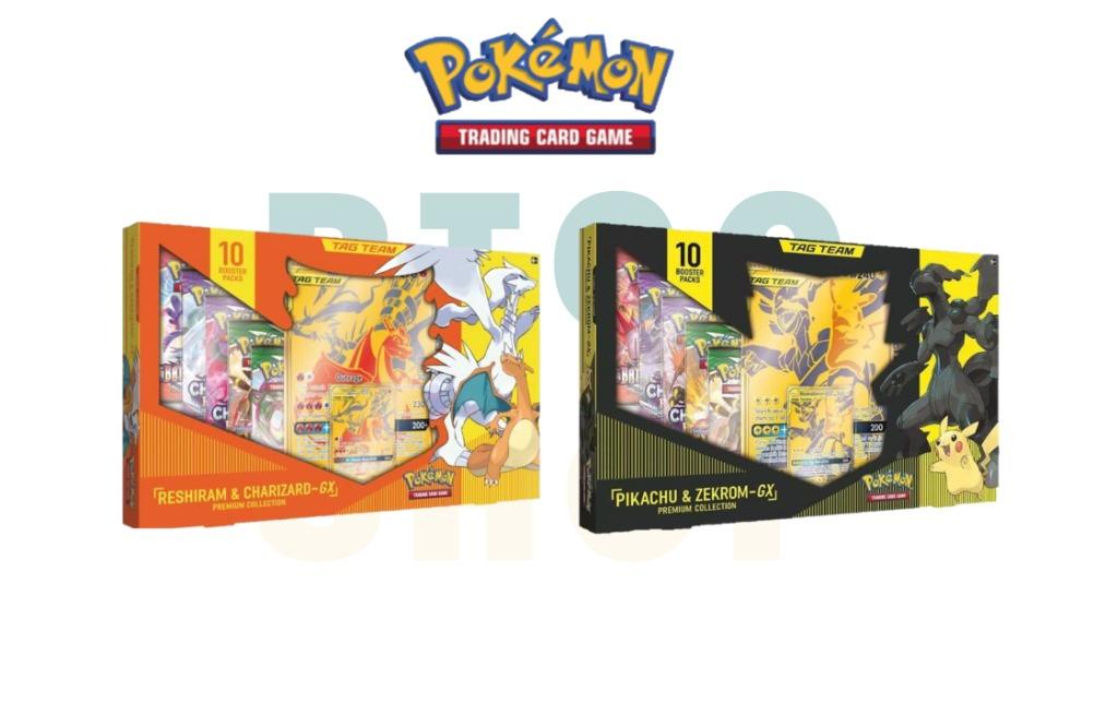 Pokémon Deck Pikachu & Zekrom + Charizard & Reshiram - Copag - R$ 147,9