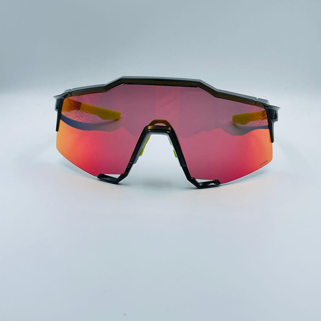 Ride 100% Speedcraft LL Gloss Black HiPER Red + Clear custom (Category: Sunglasses & Eyewear) located in Singapore. Submitted by gearoutfitters (Listing ID 1155900275, Image 2). Description: Custom Pair Free delivery! Brand new in original box 100% Authentic Ride 100% Speedcraft Frame: Gloss Black Lens 1: HiPER Red Lens 2: Clear (93% VLT - for night cycling) Fit: Asian and Standard (comes with both nosepads) Comes with original paper box + 100% h