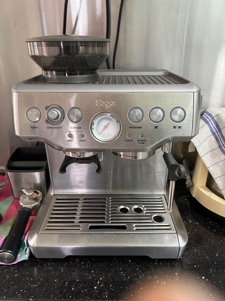 Sage barista express bes875uk, TV 