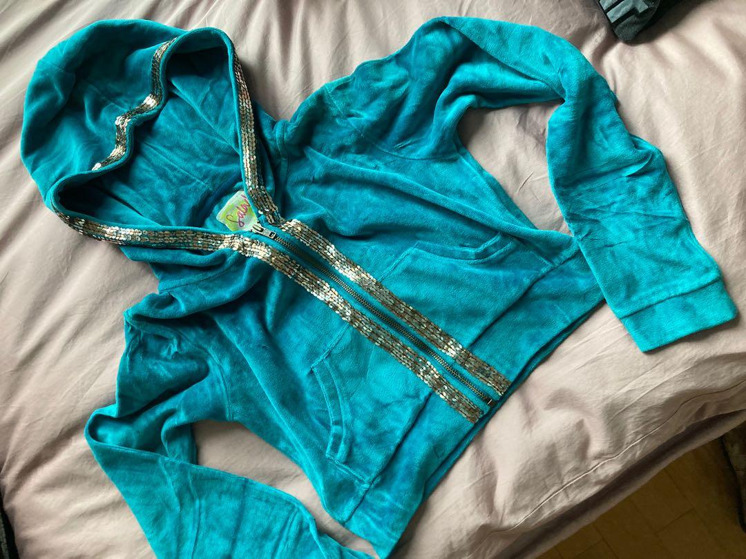 Salad/IT cropped jumper hoodie jacket 