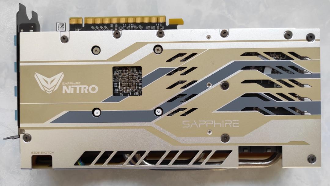 Sapphire Nitro RX 590 AMD 50th Anniversary Gold Edition