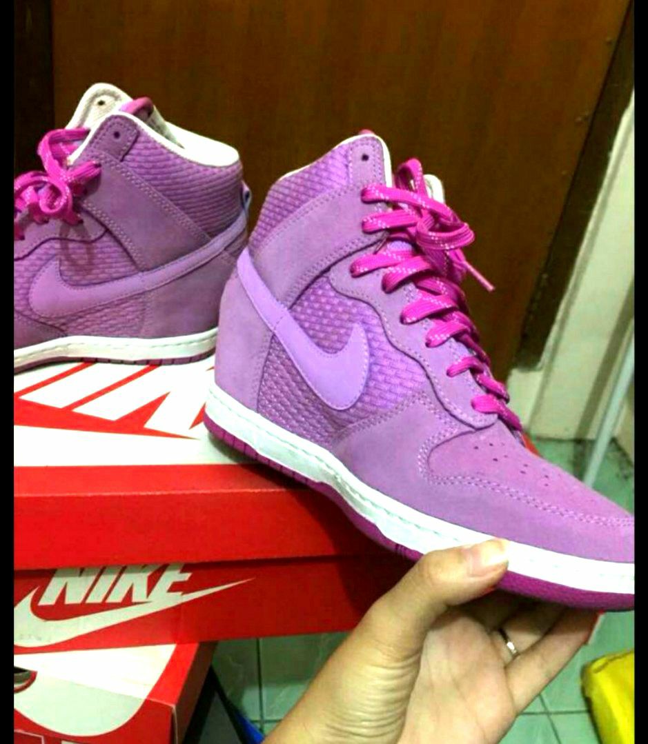 Sepatu Nike Sky Hi Dunk Wedges Fesyen Wanita Sepatu di Carousell