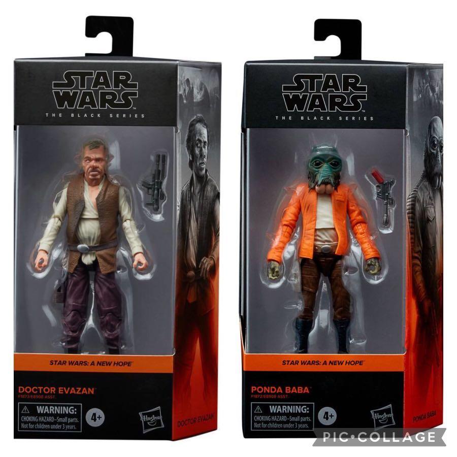 Set of 2] MISB Star Wars The Black Series A New Hope Doctor Evazan