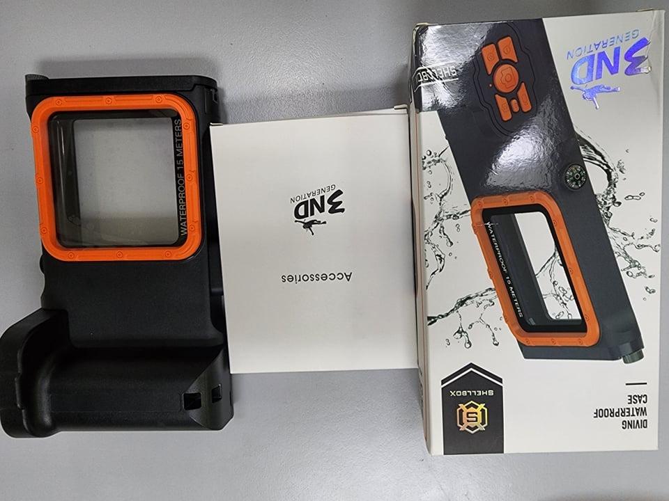 Waterproof case SHELLBOX 3rd Gen for Iphone 13 pro max, samsung s22