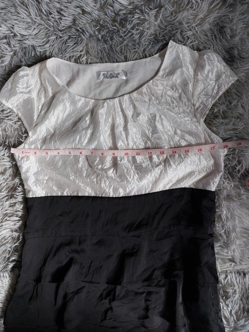 Silk mini dress (Category: Dresses) located in Makati City. Submitted by crisfb (Listing ID 1155769662, Image 2). Description: preloved dress in good condition, super nice in actual..