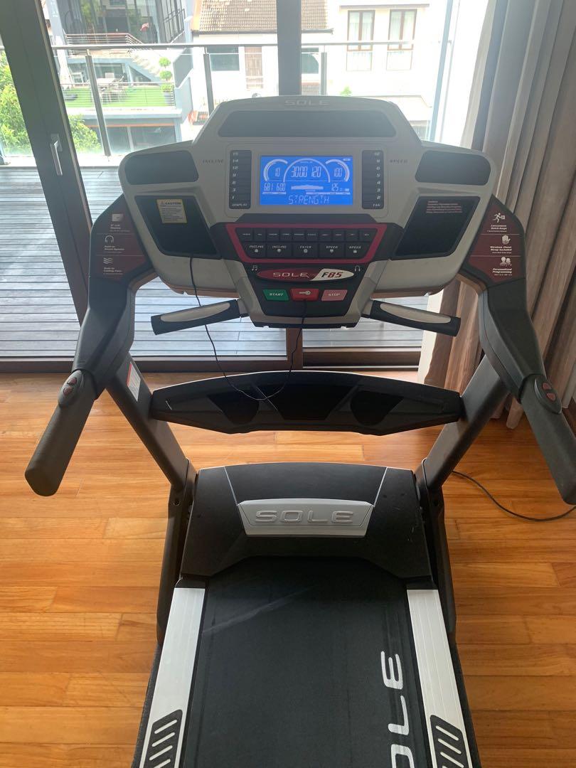 Sole F85 Treadmill, Sports Equipment, Exercise & Fitness, Weights