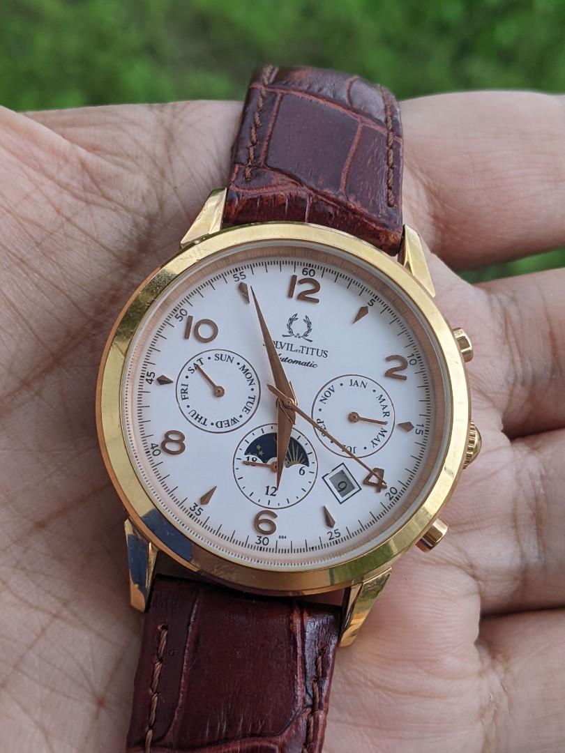 Solvil et discount titus automatic watch
