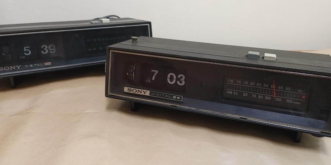 Sony 翻頁鐘, 家具及居家用品, 居家裝飾, 時鐘在旋轉拍賣