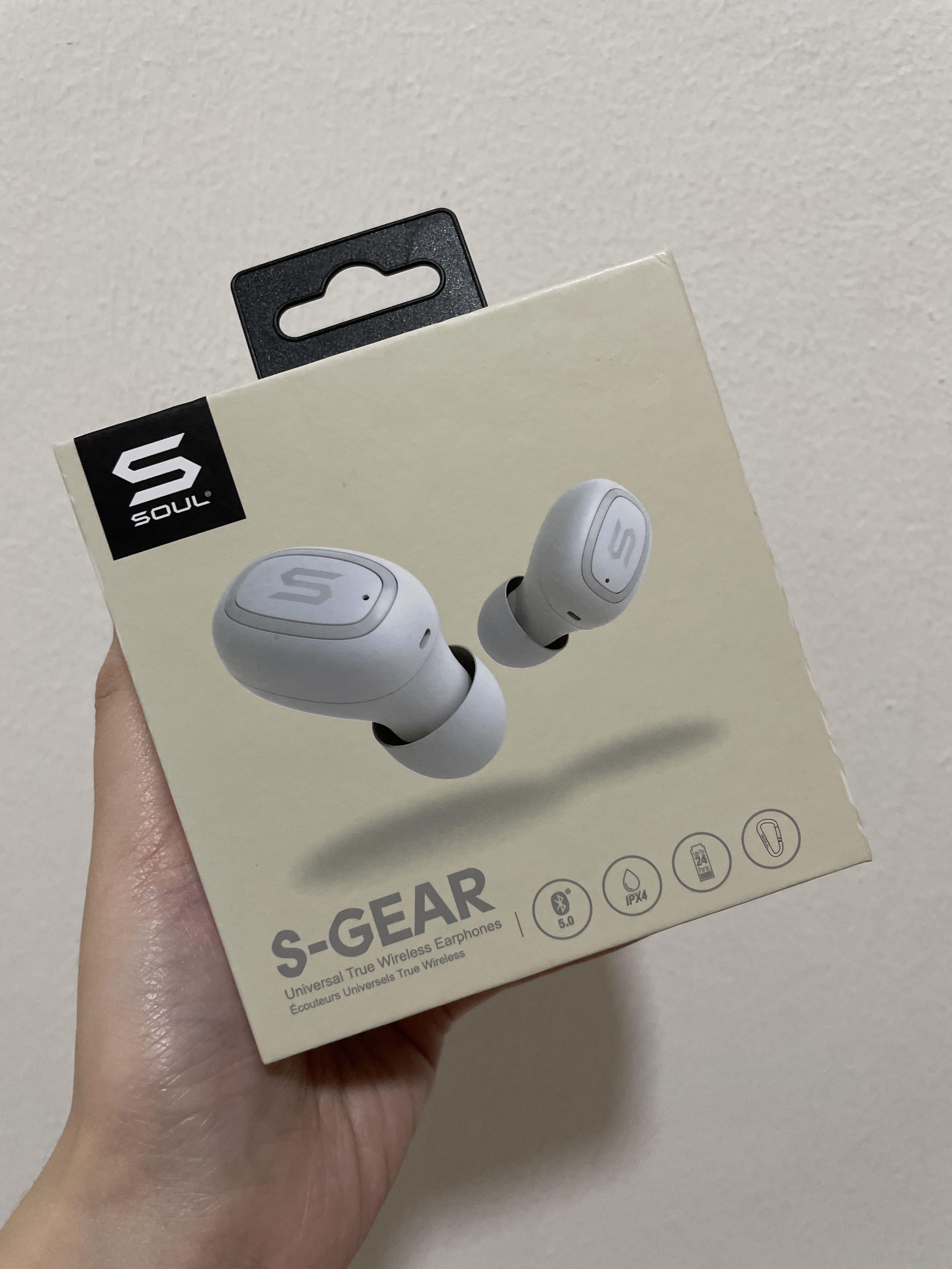 Soul S-gear Wireless Earphones, Audio 