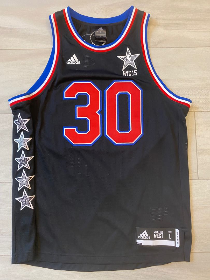 Stephen Curry 2015 ASG All star Game adidas NBA jersey Size L