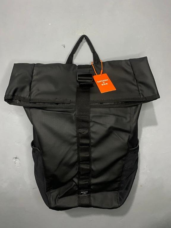 Superdry roll top backpack online