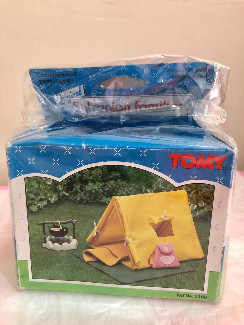 Yellow Tent Sylvanian Camping Set Sylvanian Families Tenda Camping