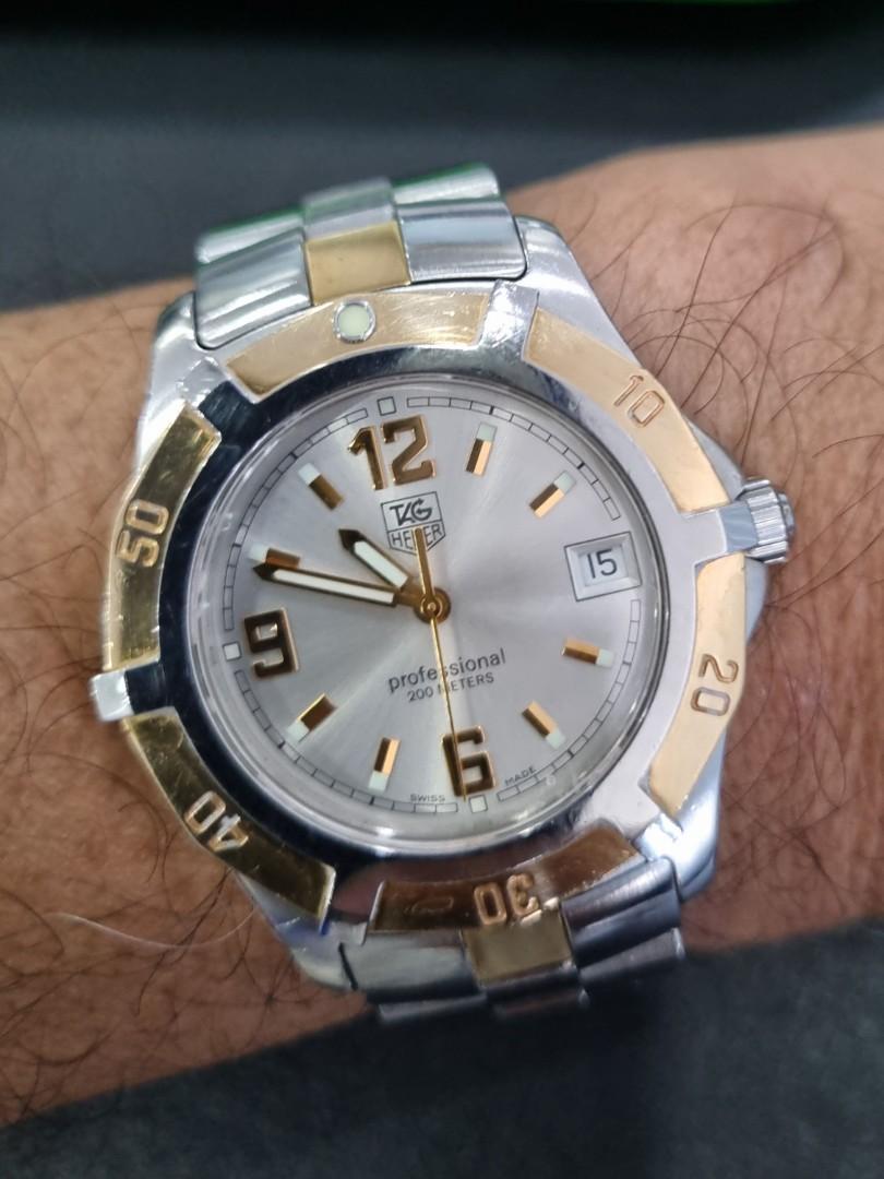 Tag heuer 18k sales