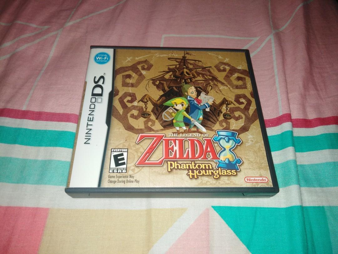 The Legend of Zelda Phantom Hourglass Nintendo DS 3DS game, Video Gaming,  Video Games, Nintendo on Carousell