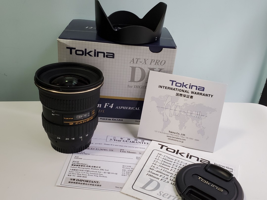 美品 Tokina AT-X124 PRO DX 2/N ニコン Fマウント - カメラ