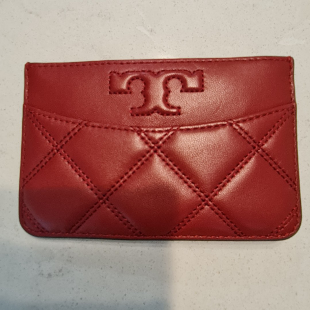 Tory Burch Card Holder, Women's Fashion, Bags & Wallets, Wallets & Card
