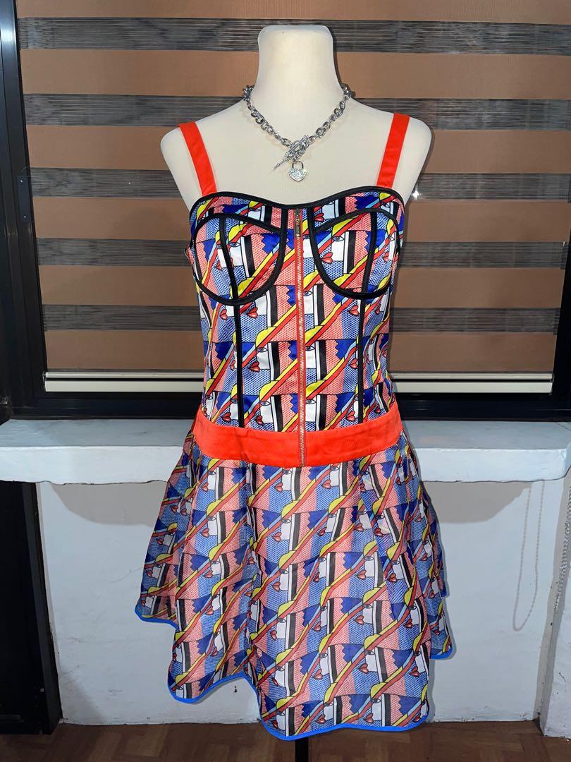 Trendy Colorful Dress (Category: Dresses) located in Quezon City. Submitted by fabcandy (Listing ID 1155891514, Image 1). Description: Best fits XS-Semi M body frame..