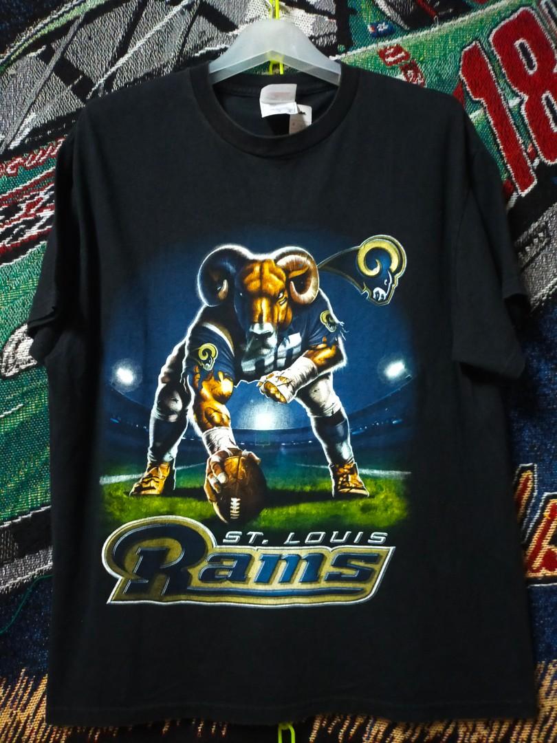 T shirt NFL ST. LOUIS RAMS Men s Fashion Tops Sets Tshirts