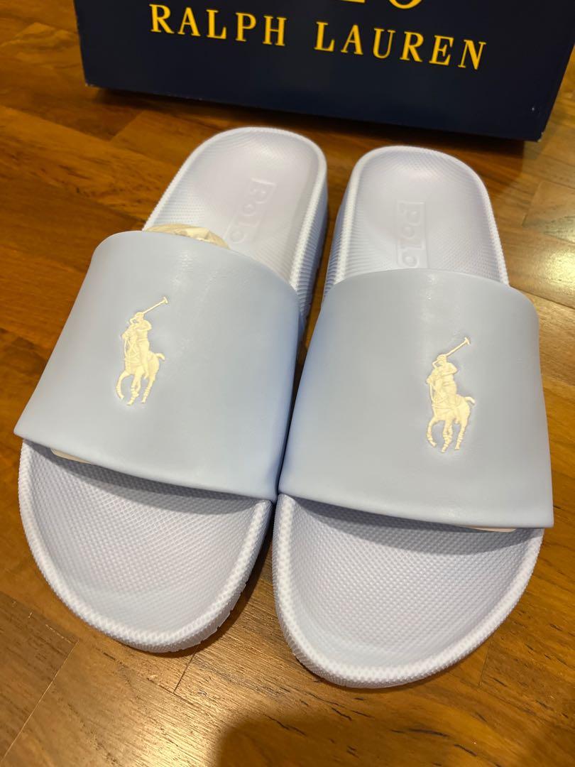 White ralph sales lauren sliders