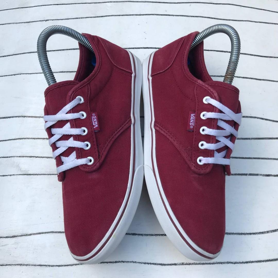 VANS ATWOOD MAROON 5UK Women s Fashion Footwear Sneakers on