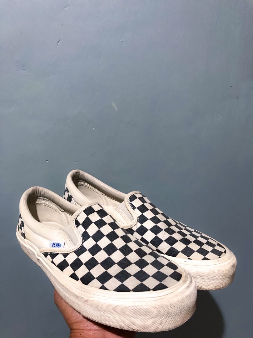 vans vault slip on checkerboard