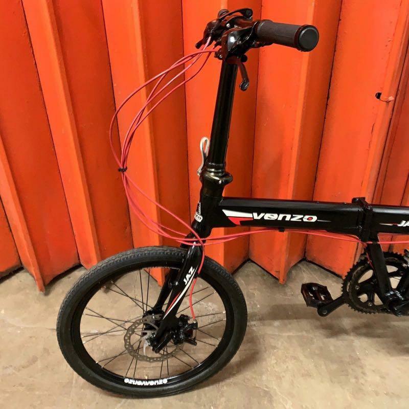 Venzo Jaz Alloy 20 20inch Venzo Jaz 20 folding bike Carousell