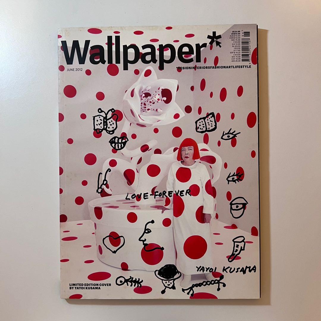 Wallpaper 12 June 草間彌生特別封面 Uk Version 興趣及遊戲 書本 文具 雜誌及其他 Carousell