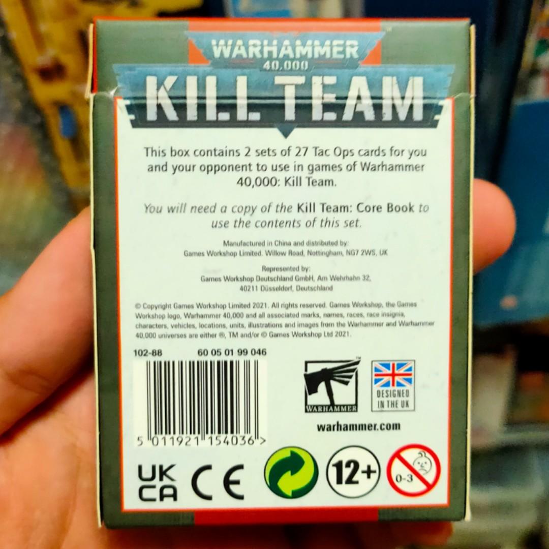 Warhammer 40K Kill Team Full Core Rule Book 2021 + Tac Ops Cards NEW ...