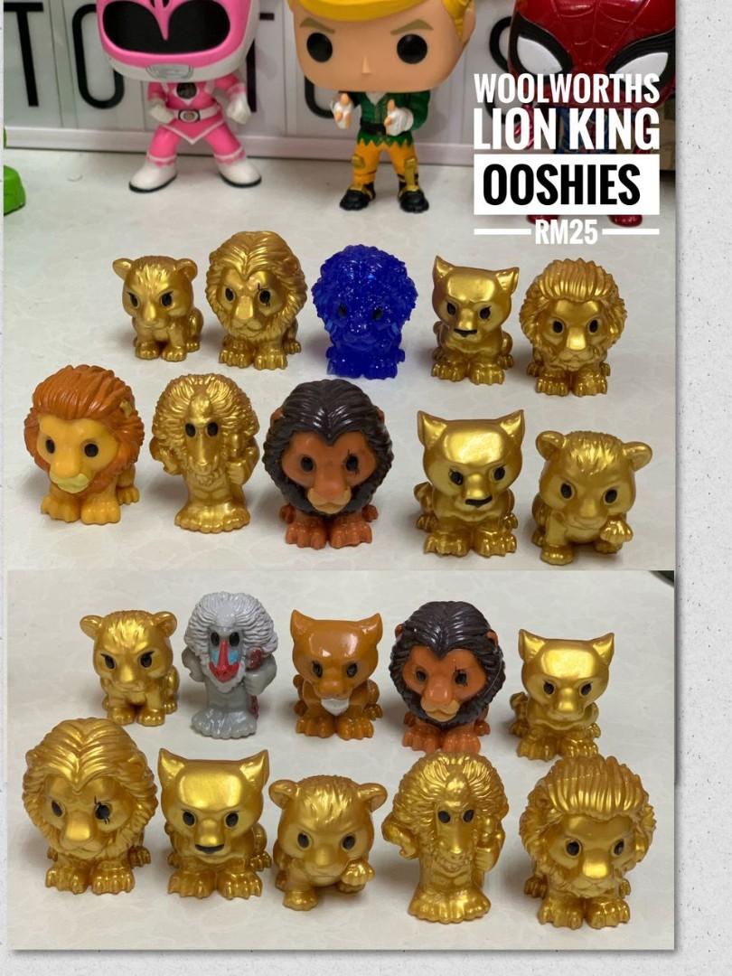 Woolworths lion king ooshies Hobbies Toys Toys Games on