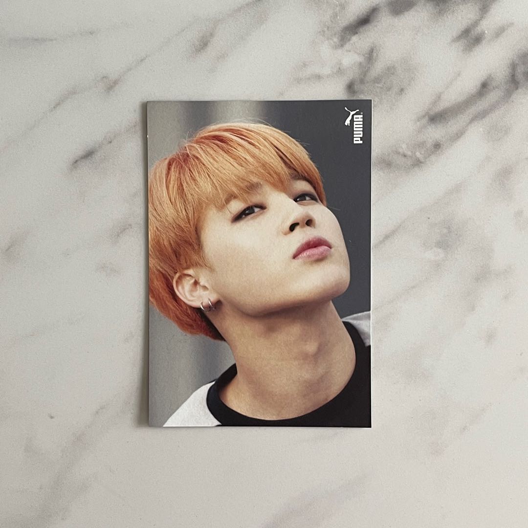WTS BTS x Puma Jimin Official Postcard