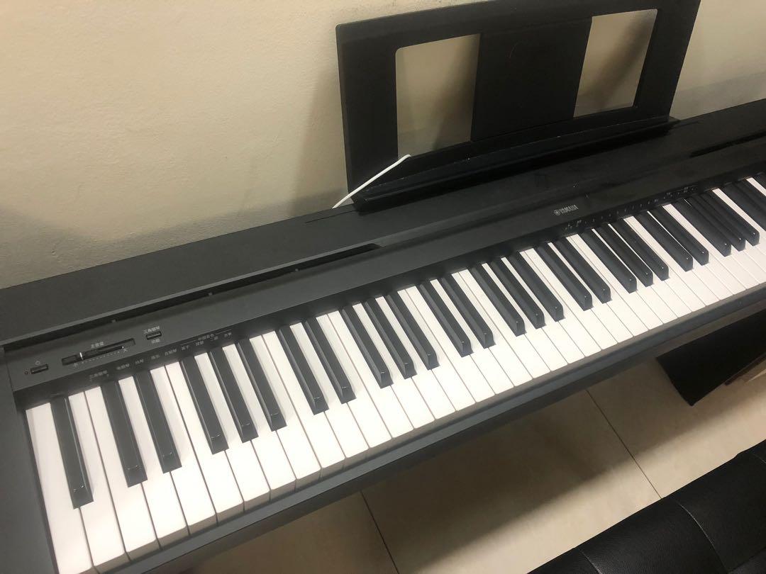 Yamaha P48B Digital Piano, Hobbies & Toys, Music & Media, Musical ...