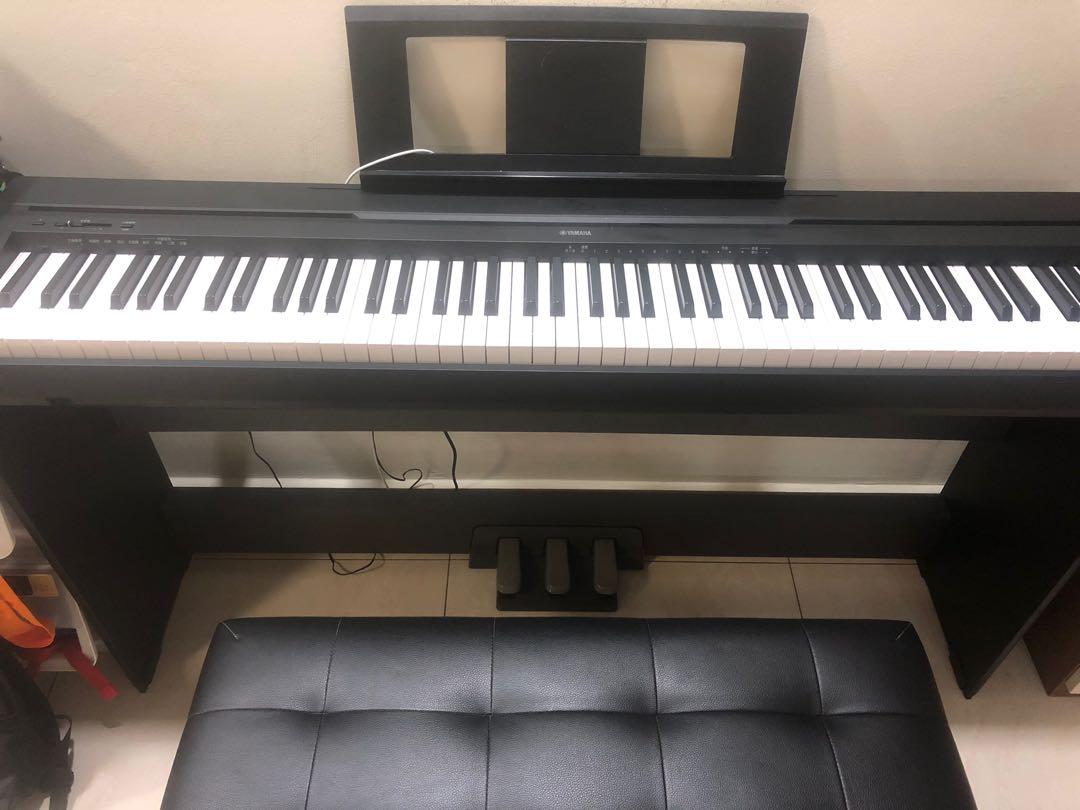 Yamaha P48B Digital Piano, Hobbies & Toys, Music & Media, Musical ...