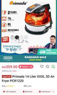 14 litre air fryer