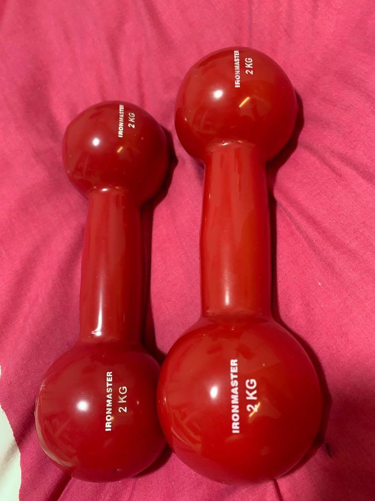 2KG Mini Dumbbells Sports Equipment Exercise Fitness Weights