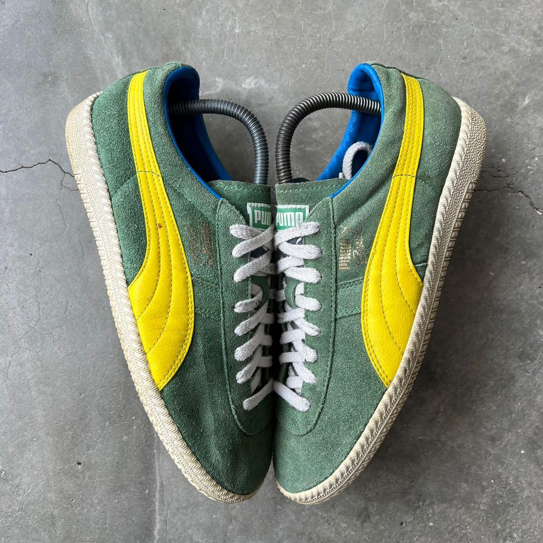 Puma Brasil Sneakers/Shoe (Unisex) – Green/Yellow, Men's Fashion, Footwear,  Sneakers on Carousell