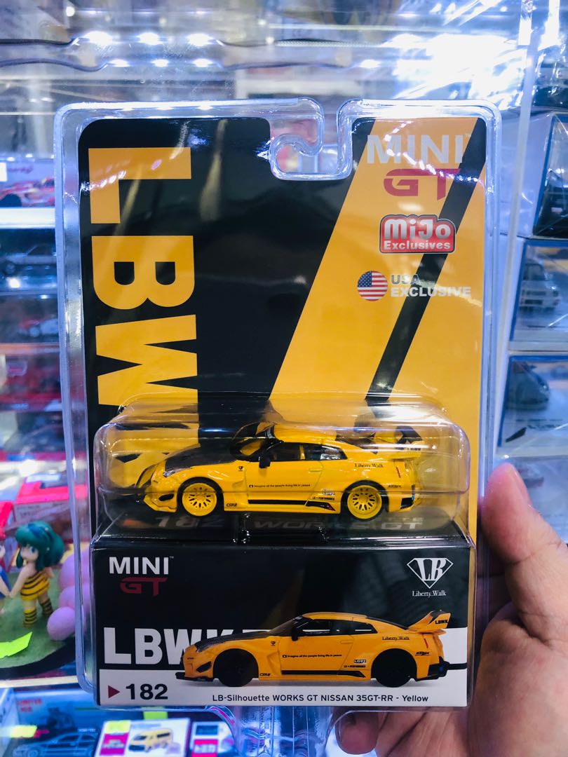 ミニカー MINI GT LB-Silhouette 35GT-RR - Yellow MINI GT LB