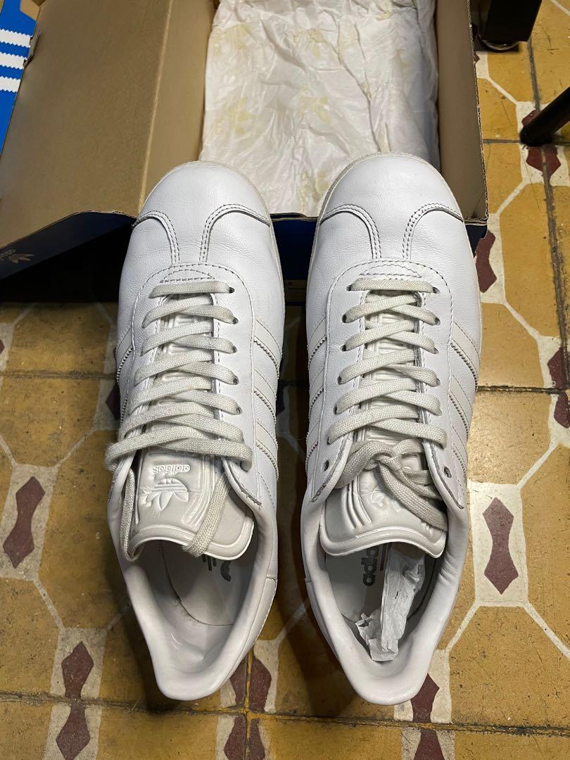 adidas gazelle white size 8