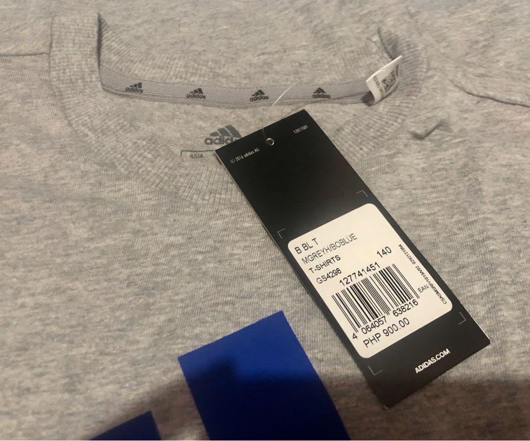 Adidas Shirt (Shirt Size:140 US) Kids Size, Men's Fashion, Tops u0026 Sets,  Tshirts u0026 Polo Shirts on Carousell