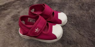Nego] Adidas Superstar 360 Sandals - ART EG5712 - 23 - Shock Pink/Cloud  White, Bayi \u0026 Anak, Baju Anak Perempuan, 1 hingga 3 tahun di Carousell