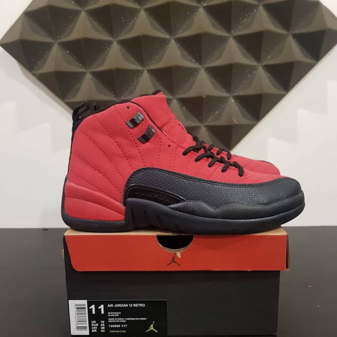 red 12s jordans