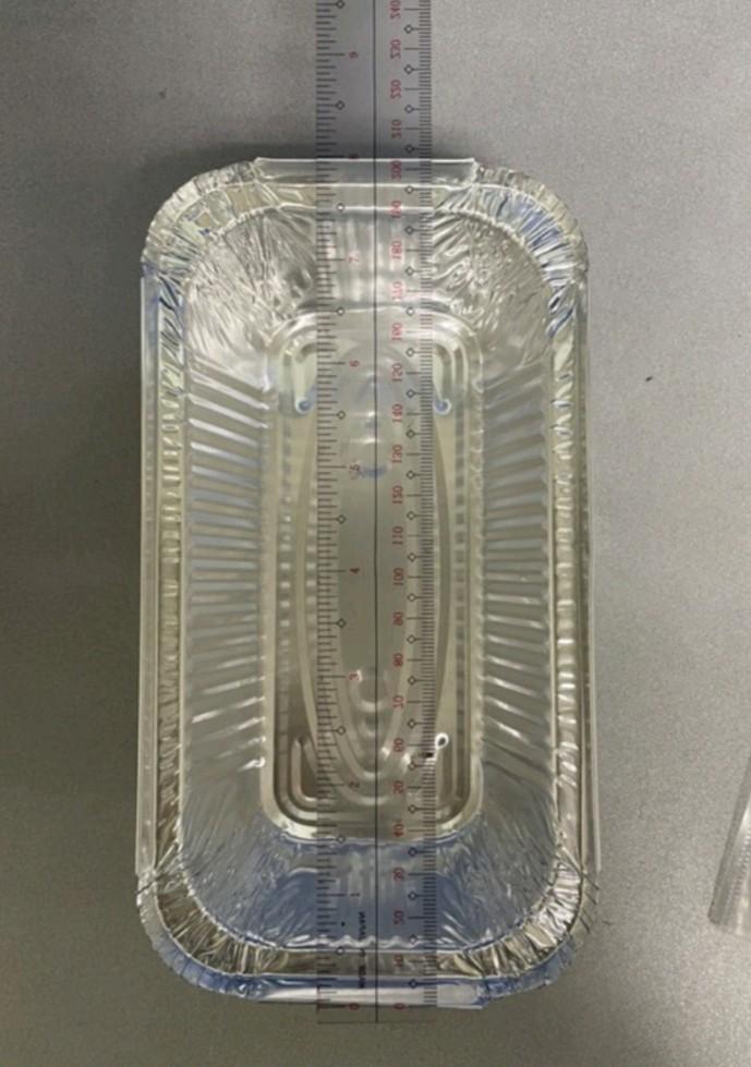 Aluminum Foil Baking Loaf (Category: Bakeware) located in Pasig City. Submitted by Amateur.Fairy (Listing ID 1155969581, Image 2). Description: Aluminum Tray Loaf Pan 8 inches x 4 inches x 2 inches - Dimensions are measured from outermost top part of pan - Food grade - Php 10.00 per piece - Php 8.00 per piec for 50 pieces order.