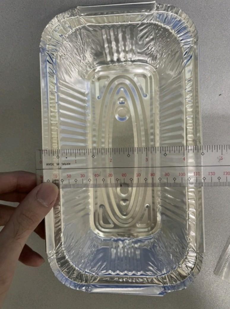 Aluminum Foil Baking Loaf (Category: Bakeware) located in Pasig City. Submitted by Amateur.Fairy (Listing ID 1155969581, Image 3). Description: Aluminum Tray Loaf Pan 8 inches x 4 inches x 2 inches - Dimensions are measured from outermost top part of pan - Food grade - Php 10.00 per piece - Php 8.00 per piec for 50 pieces order.