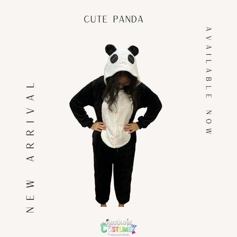 Animal Theme Cute Panda Onesie Kids Costumes IT2085 Babies Kids Babies Kids Fashion on Carousell